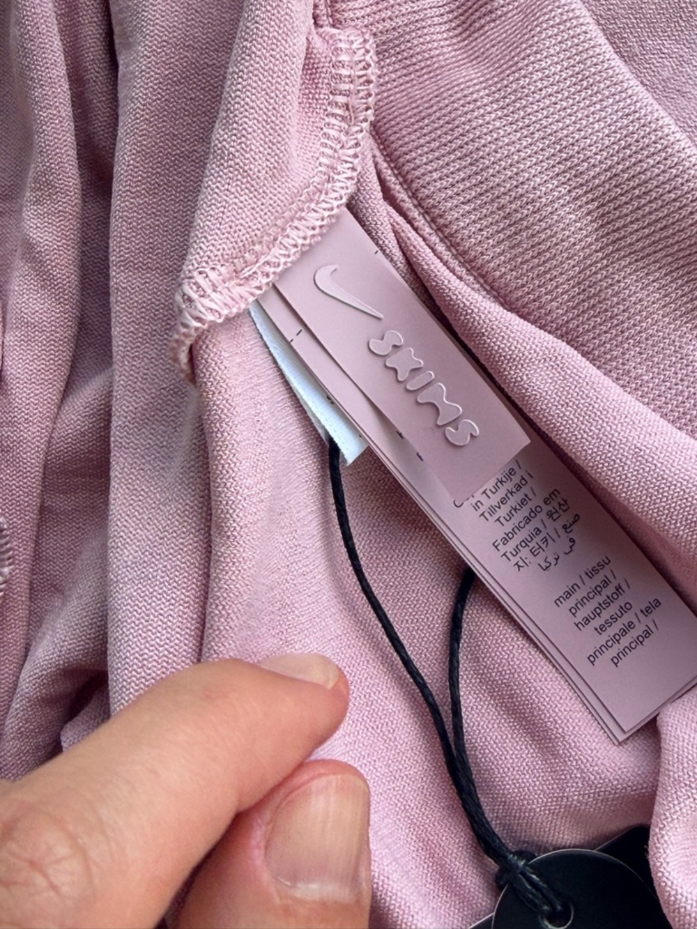 SKIMS X NIKE Wrap Pink Ballet Skirt Small - Picture 10 of 12